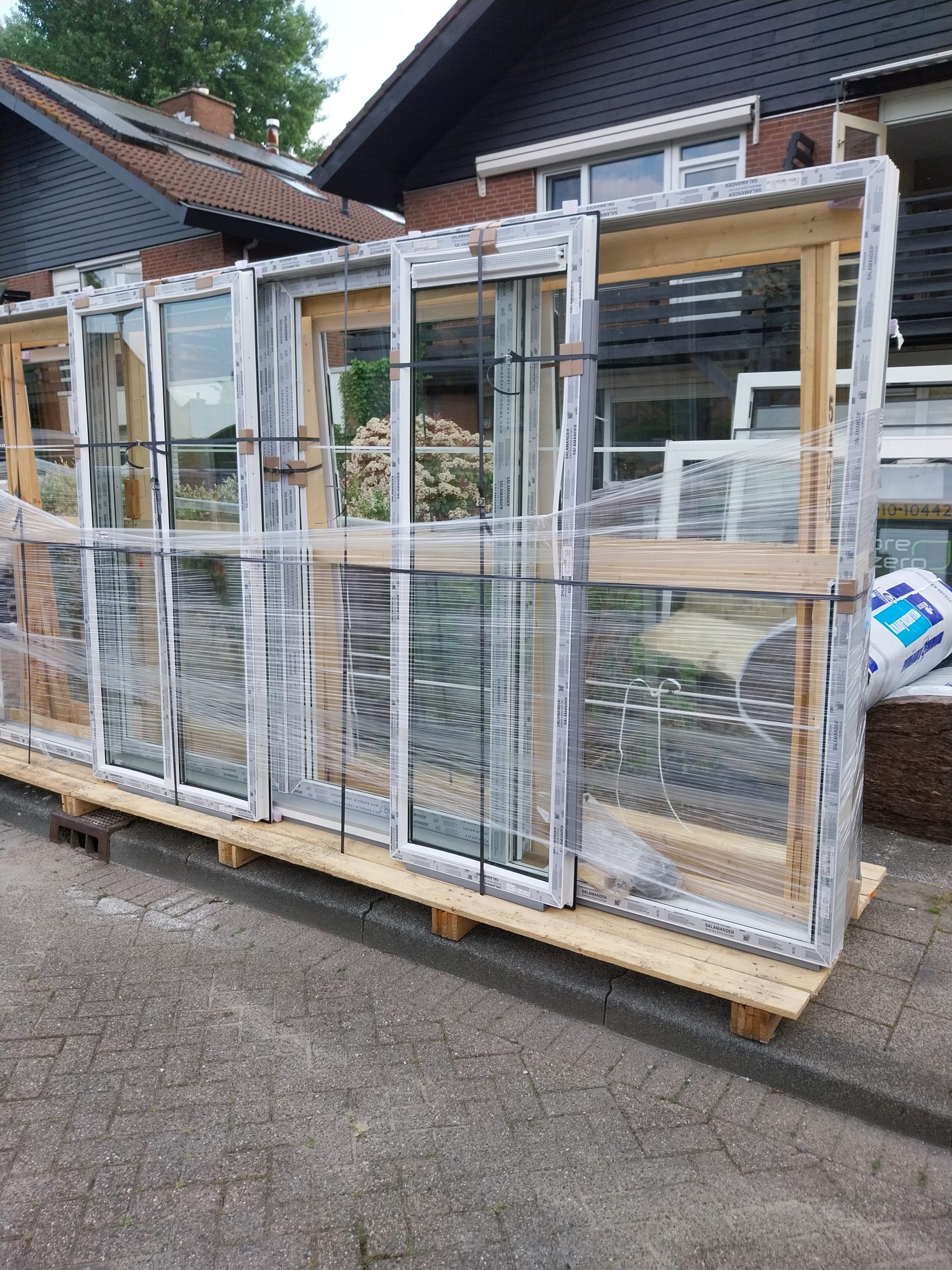 Montage kunststof kozijnen