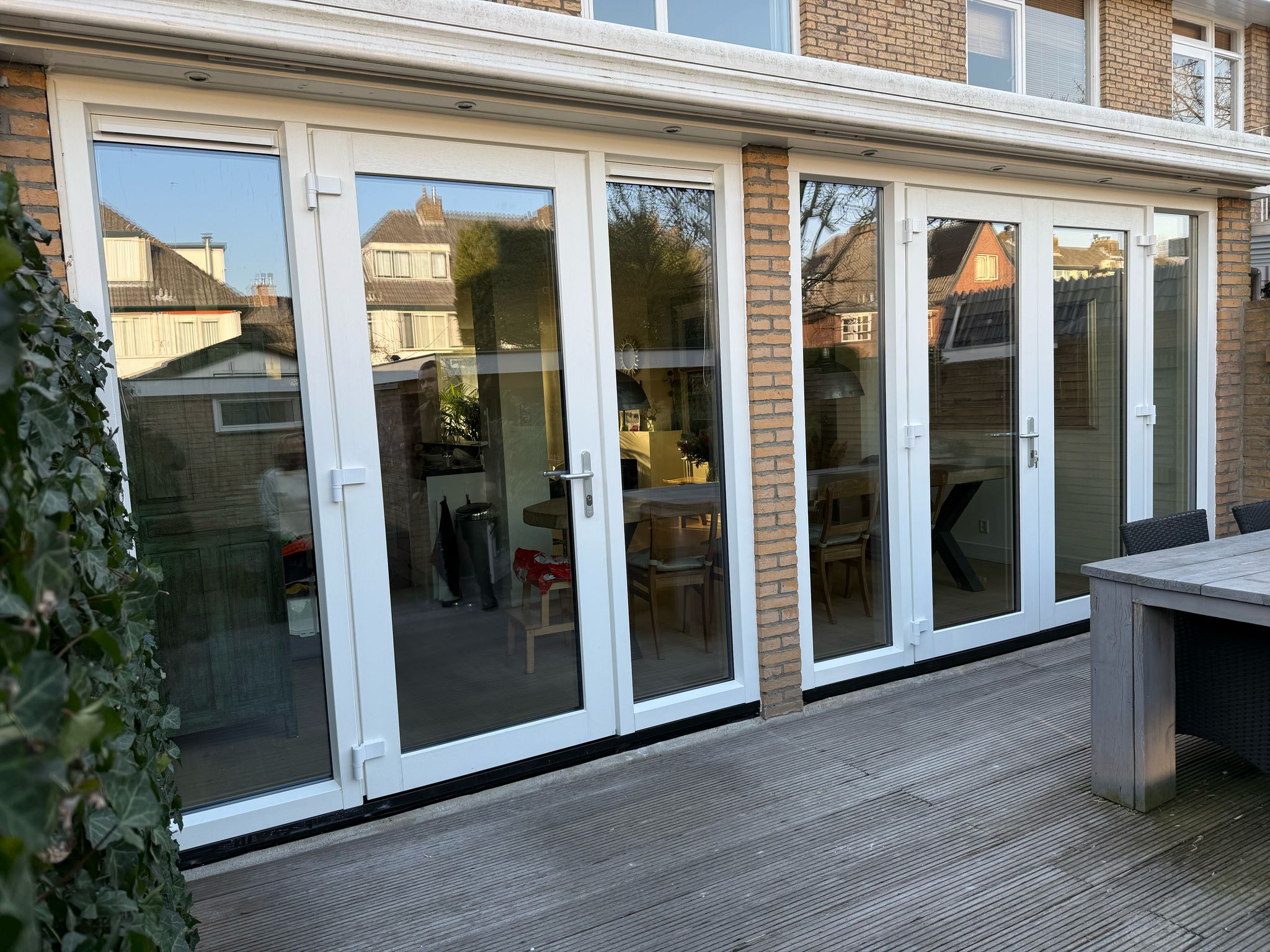 Kunststof kozijnen gezet bij een rijtjes woning in Purmerend