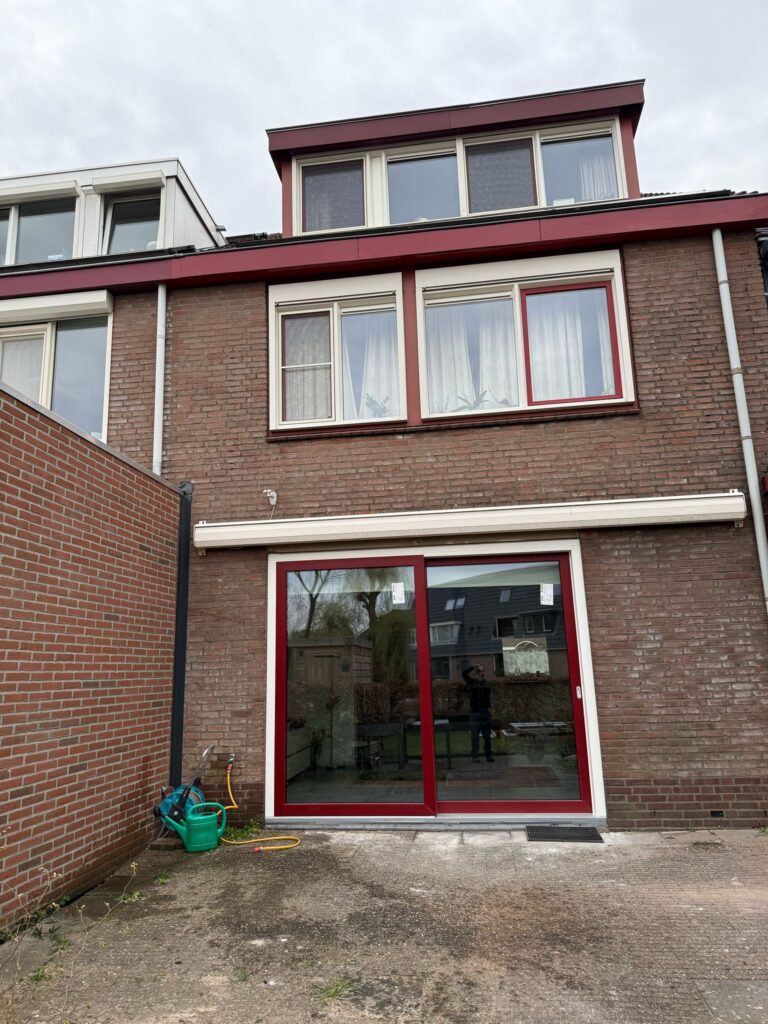 Nieuwe kunststof kozijnen hoofddorp project