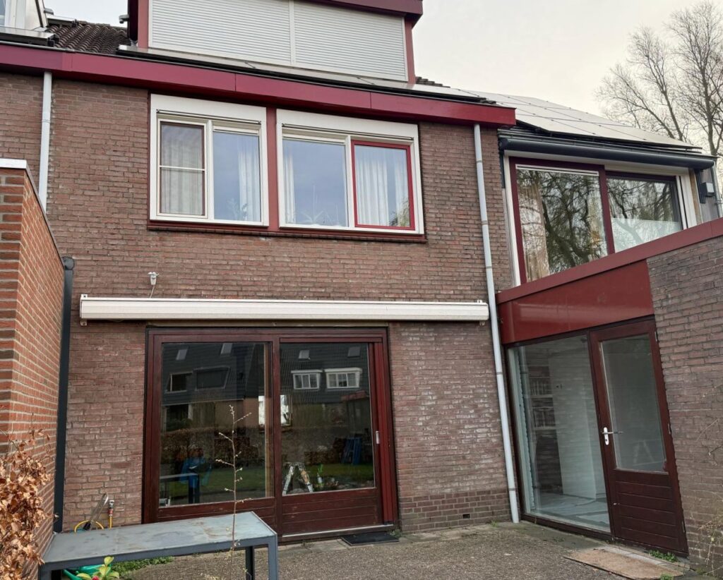Totaal beeld voor renovatie in Hoofddorp