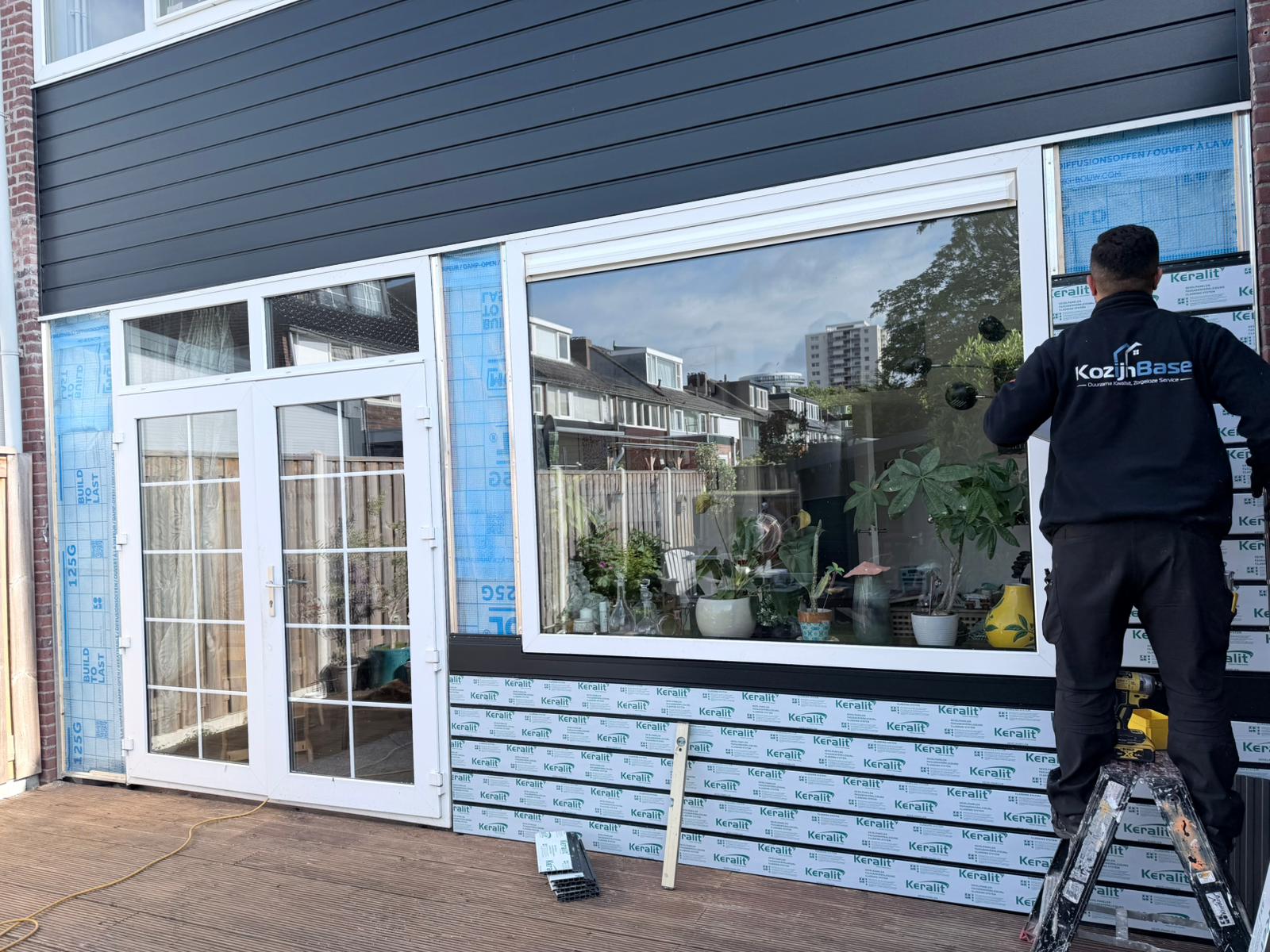 Vooraf Hoofddorp plaatsen dampopen folie